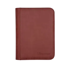 ULTRA PRO Binder - Premium PRO 4 PKT Suede- Ruby