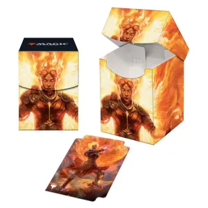 Ultra PRO Deck Box 100 : MTG March of the Machine - Chandra, Hope’s Beacon