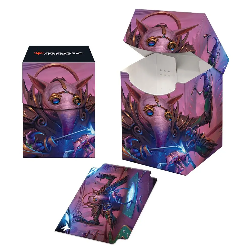 Ultra PRO Deck Box 100 : MTG March of the Machine - Gimbal, Gremlin Prodigy
