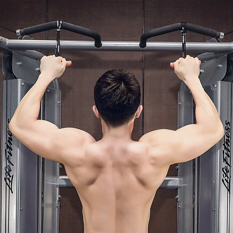 Unisex Fitness Pull-up Training Handle Grip Lifting  Tension Resistance Bands