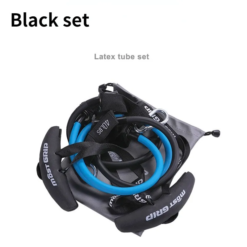 Unisex Fitness Pull-up Training Handle Grip Lifting  Tension Resistance Bands