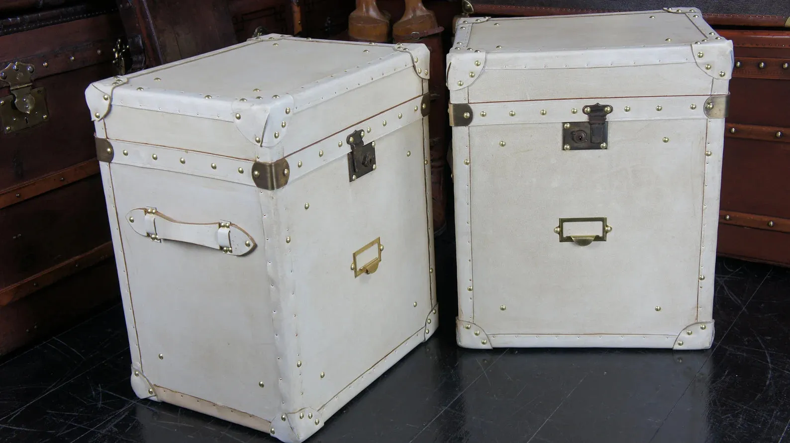 Vellum Side Tables