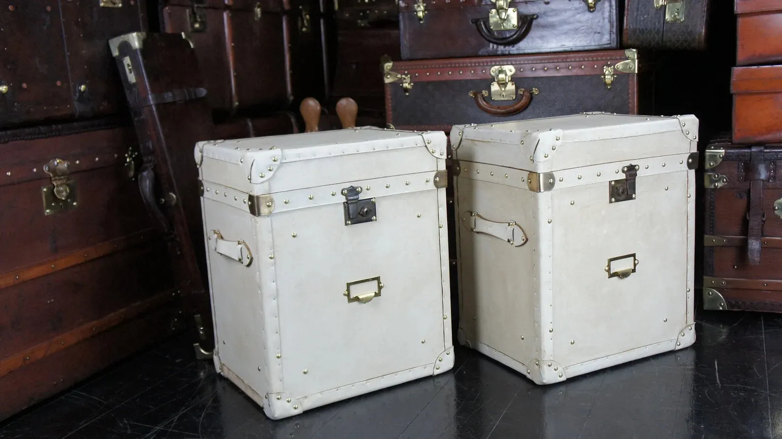 Vellum Side Tables