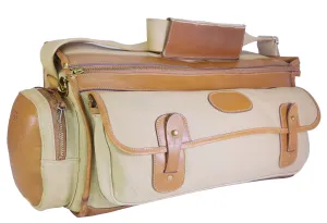 Vintage 1983 Ghurka Marley Hodgson Grip No. 35 Khaki Twill Camera Case Bag