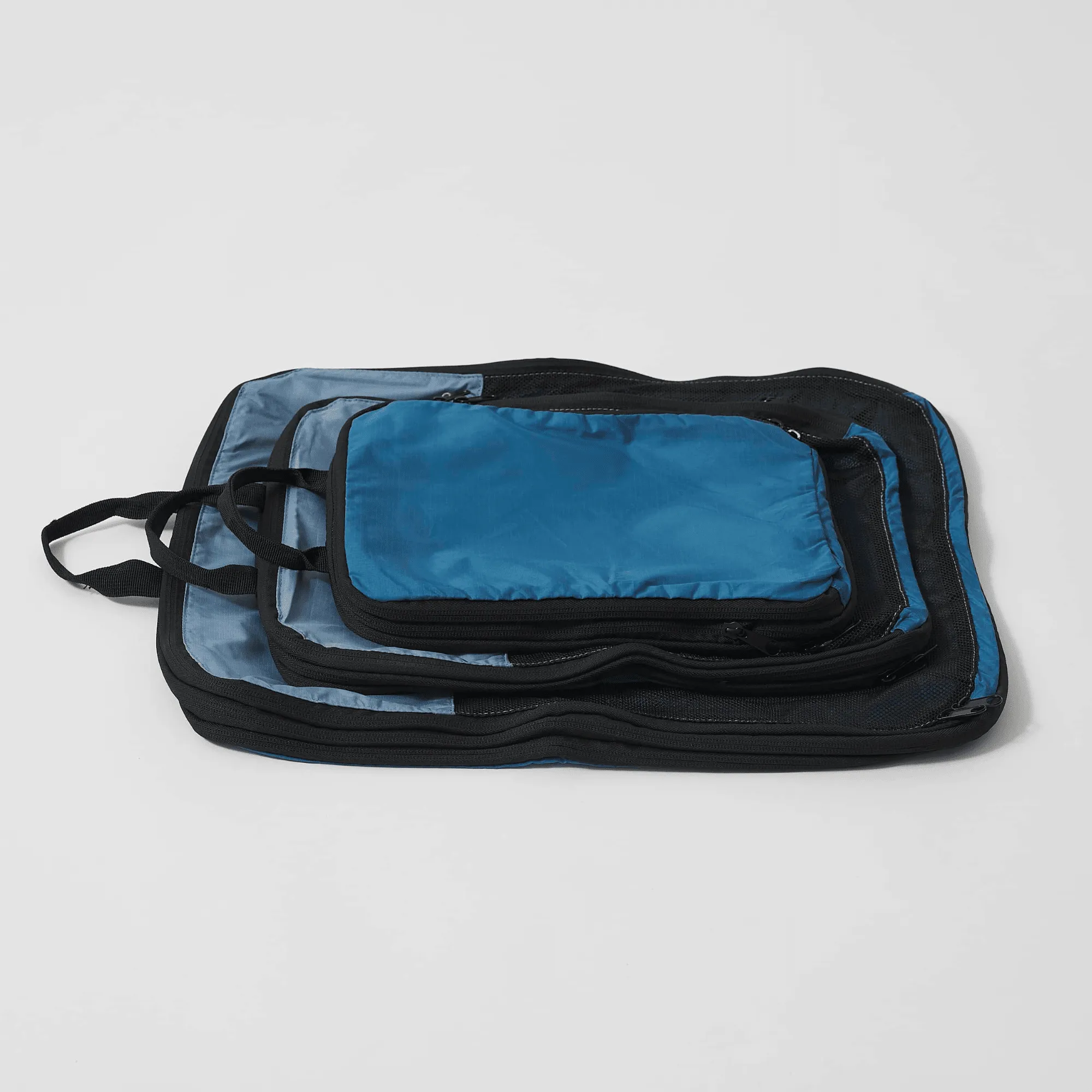 VOITED Travel Packing Cubes - Mountain Spring/Blue Steel