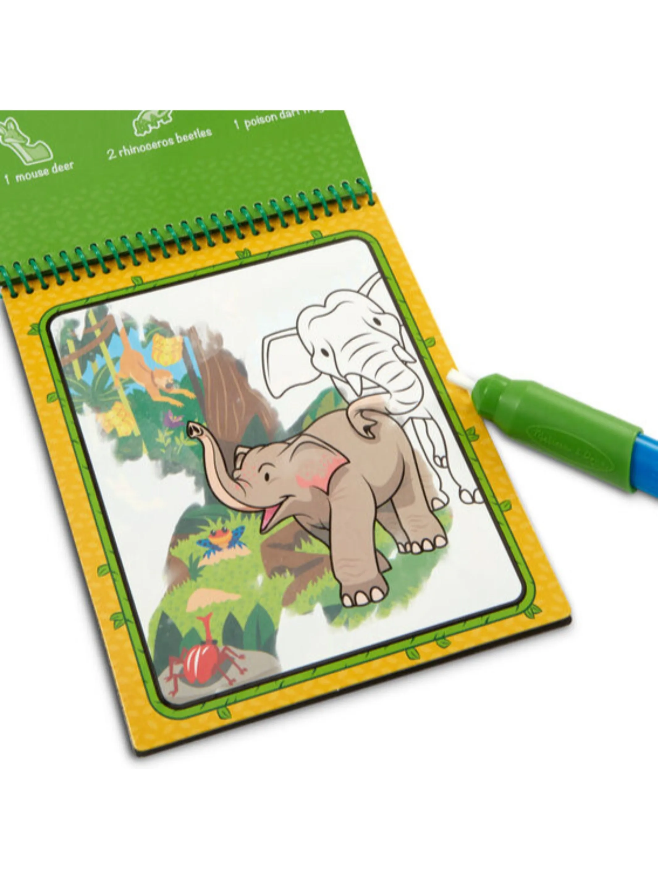 Water Wow! Jungle Water-Reveal Pad - On the Go Travel Activity