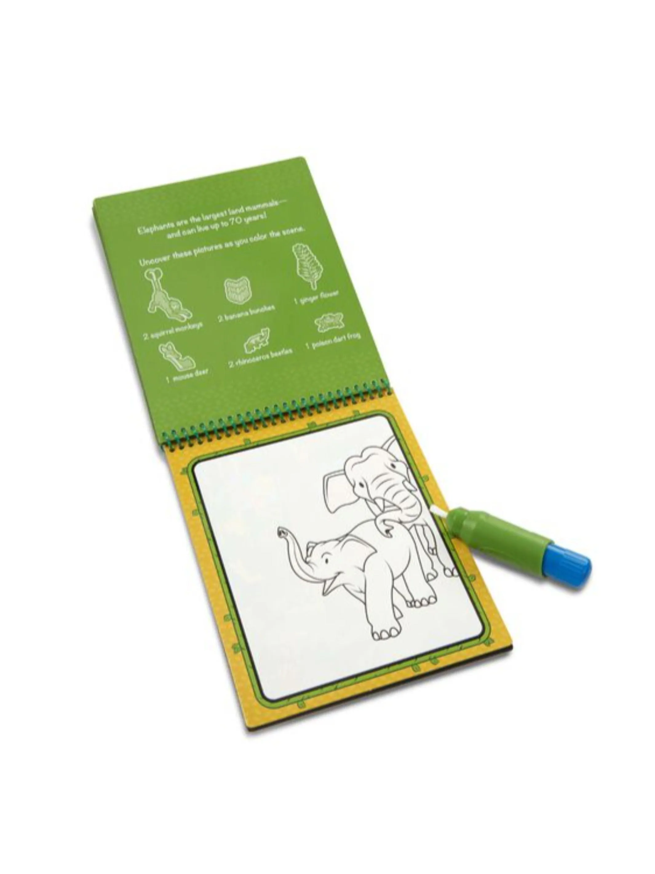 Water Wow! Jungle Water-Reveal Pad - On the Go Travel Activity