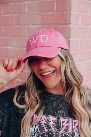 WD Logo Baseball Cap - Faded Pink