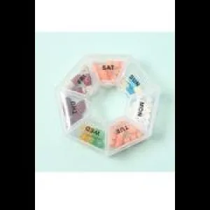 Weekly Travel Pill Organizer
