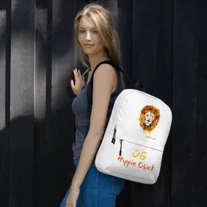 White Backpack - OG Hippie Chick