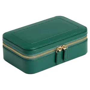 Wolf Sophia Jewelry Travel Case - Forest Green