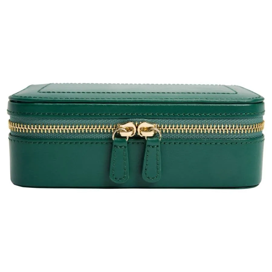 Wolf Sophia Jewelry Travel Case - Forest Green