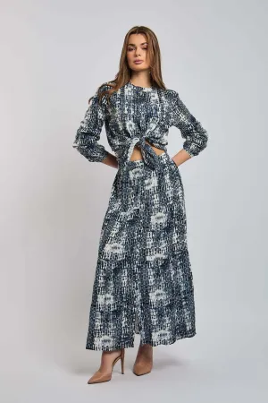 Women Skirt Tiered Skirt Multicolor