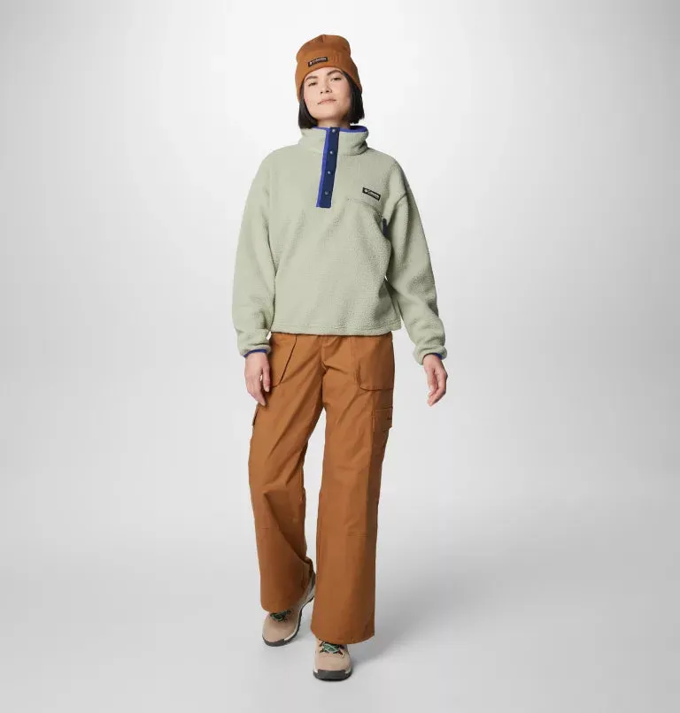 Women's Helvetia™ II Cropped Sherpa Half Snap Fleece