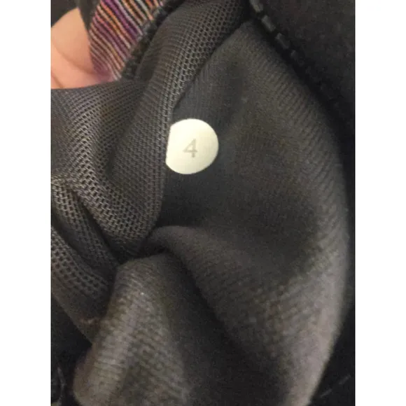 Women's lululemon Jacket Black Multicolor Size 4