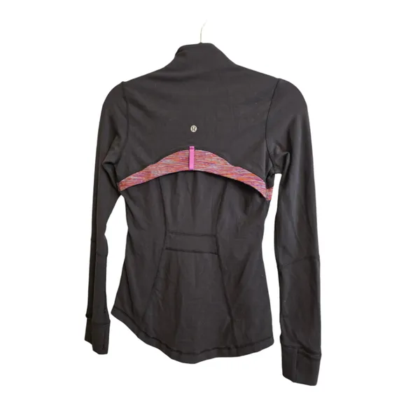 Women's lululemon Jacket Black Multicolor Size 4