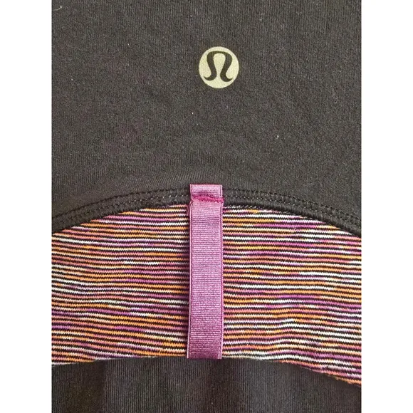 Women's lululemon Jacket Black Multicolor Size 4