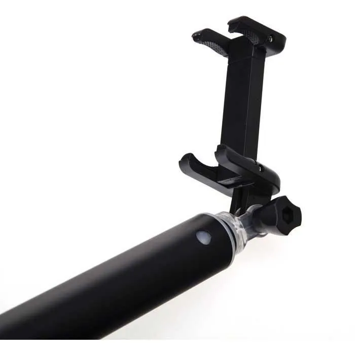 World's Best Telescoping Selfie Stick with Bluetooth Remote Shutter