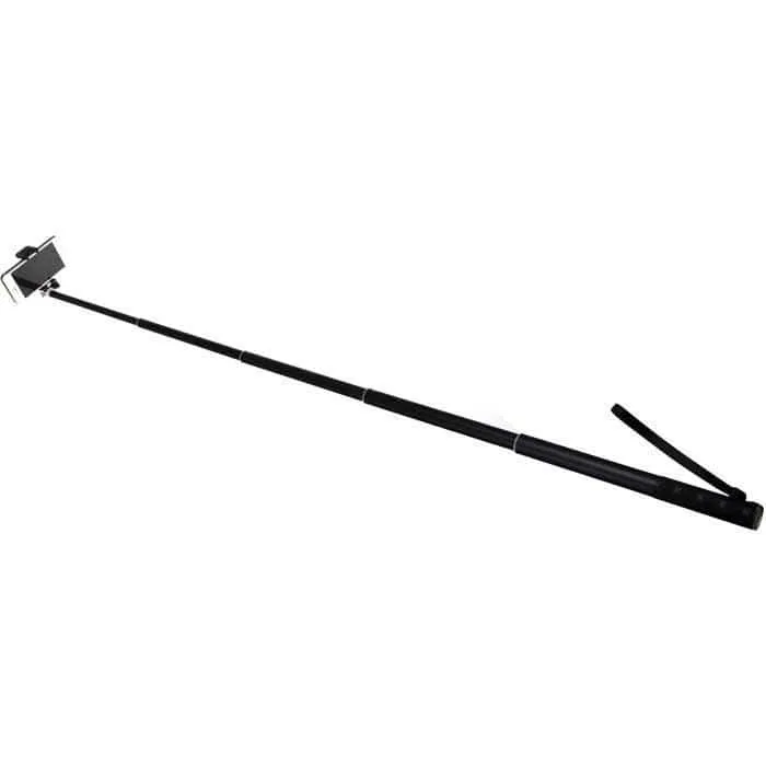 World's Best Telescoping Selfie Stick with Bluetooth Remote Shutter