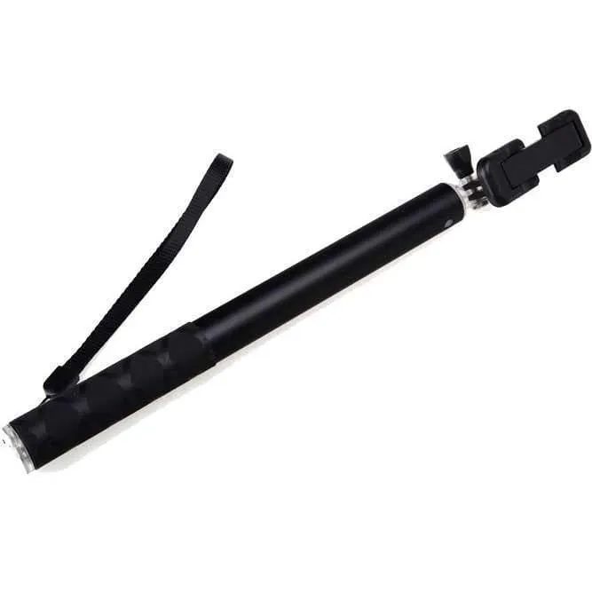 World's Best Telescoping Selfie Stick with Bluetooth Remote Shutter