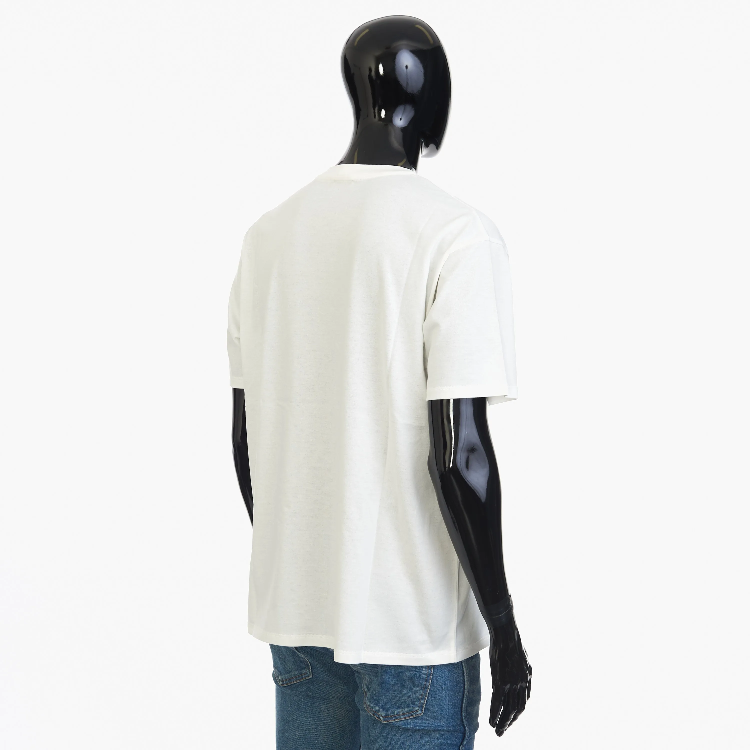 x ED BONER Tshirt With Lost Paradise Embroidery In White Cotton Jersey