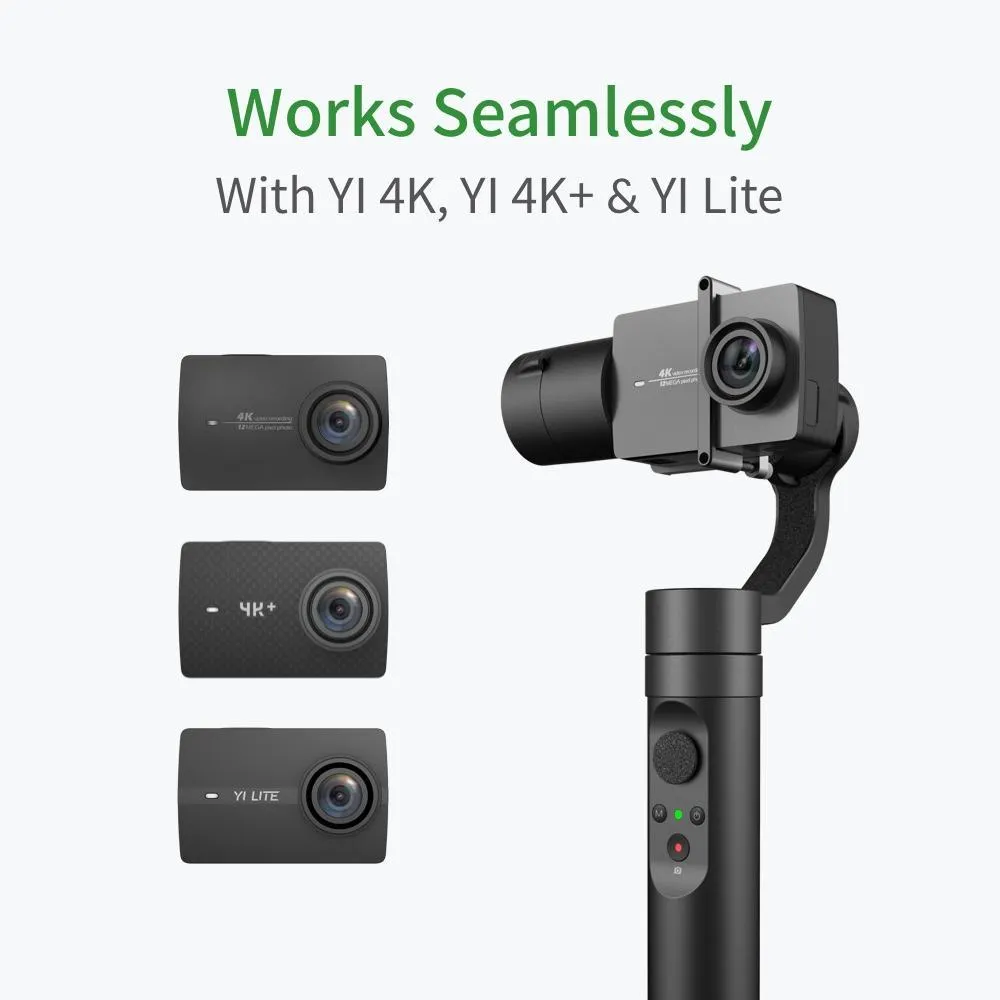 YI Action Camera Gimbal 3-Axis Handheld Stabilizer