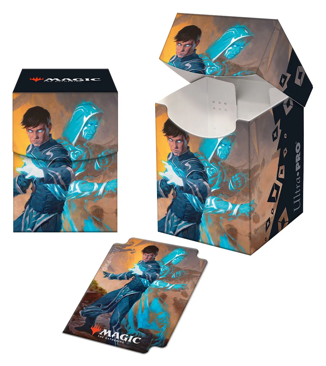 Zendikar Rising Jace, Mirror Mage PRO 100  Deck Box for Magic: The Gathering