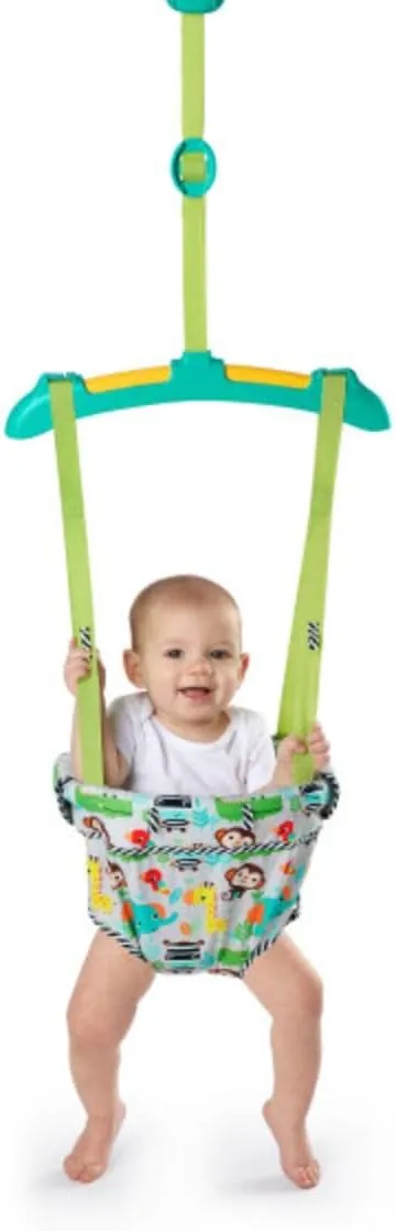 Zig Zag Zebra Door Jumper