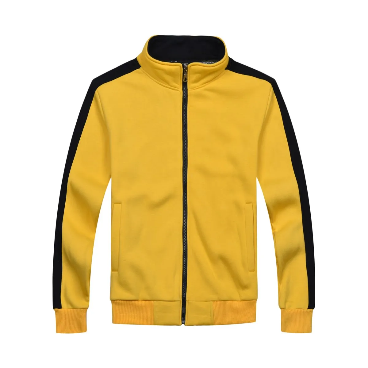 Zippered Long-Sleeved Jacket For Sports
