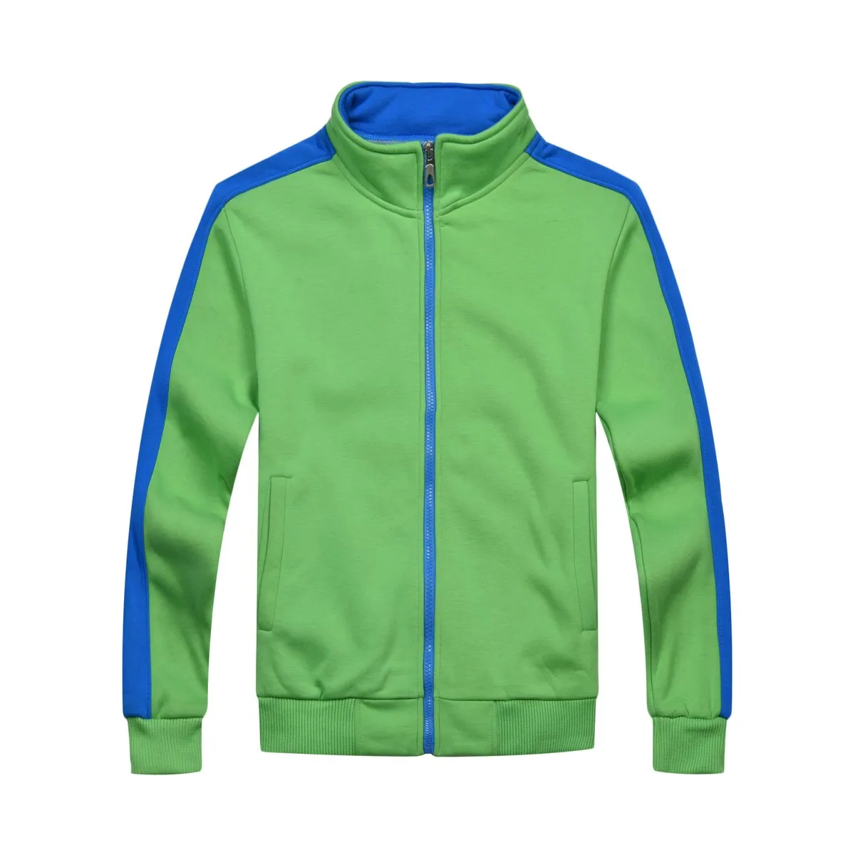 Zippered Long-Sleeved Jacket For Sports