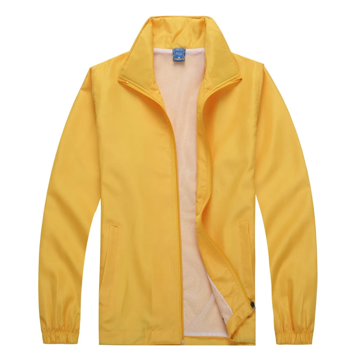 Zippered Long-Sleeved Jacket