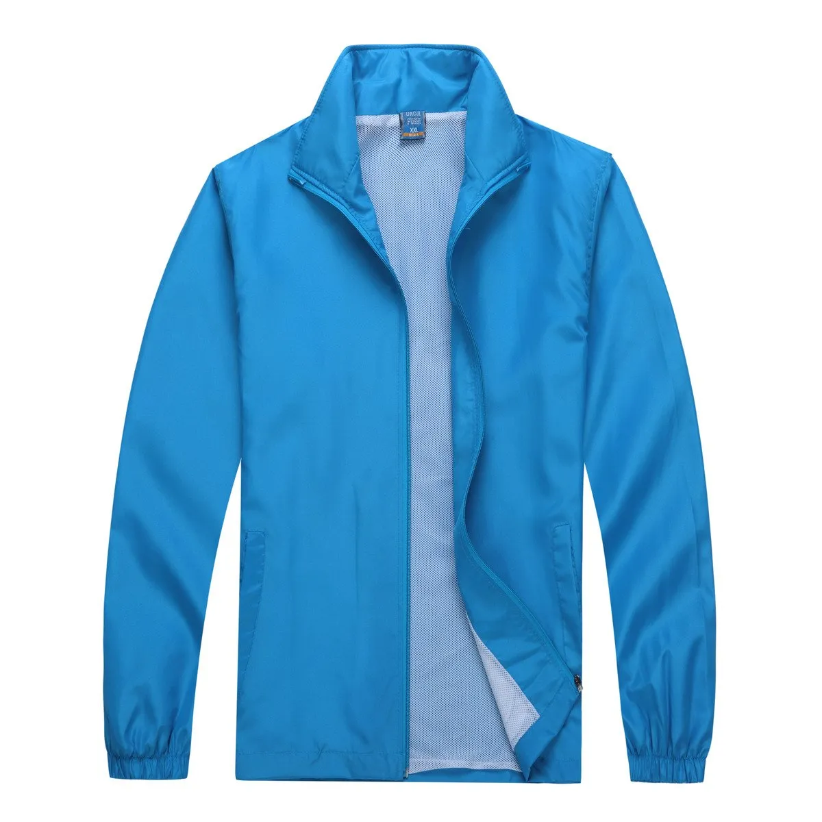Zippered Long-Sleeved Jacket
