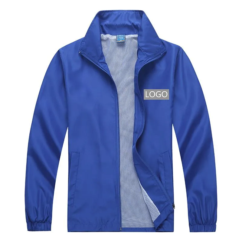 Zippered Long-Sleeved Jacket